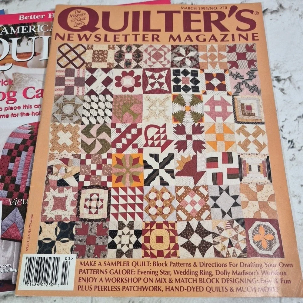 Vintage Quilting‎ Magazines Pattern Booklets Lot Of 7 American Patchwork...